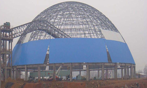 汾阳螺栓球网架加工的注意事项